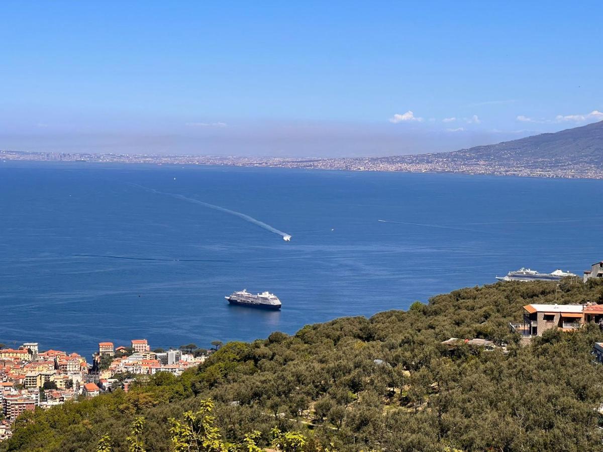 Vila Agriturismo Le Grottelle SantʼAgata sui Due Golfi Exteriér fotografie